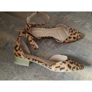 Lane Bryant Womens 8 Cheetah Dress Shoes